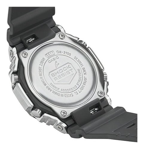 Relógio Casio G-shock Oak Gm-2100-1adr Carbon Core Guard