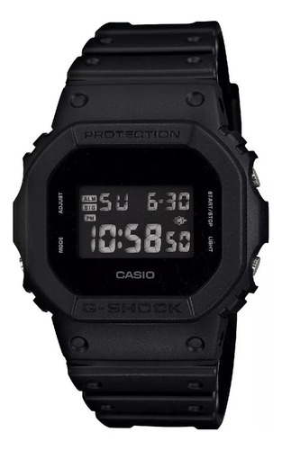 Relogio casio masculino g shock digital preto dw 5600bb 1dr