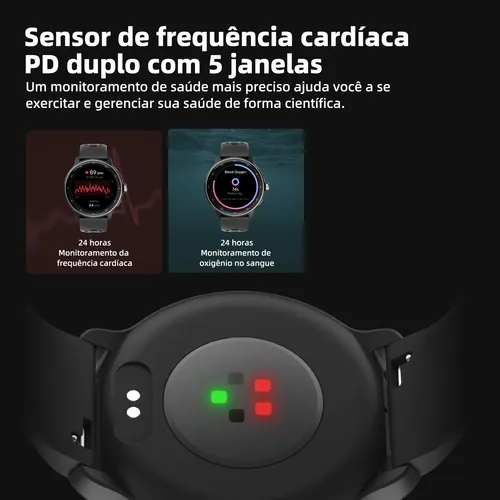 Relógio Inteligente Gps Smartwatch Amoled 3atm Outdoor Strar