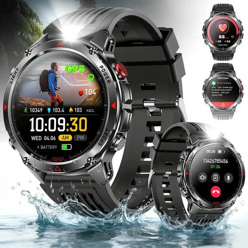Relogio inteligente smartwatch gps autonomo a prova dagua 3a