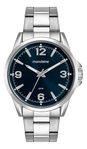 Relógio Mondaine Masculino Analógico Azul