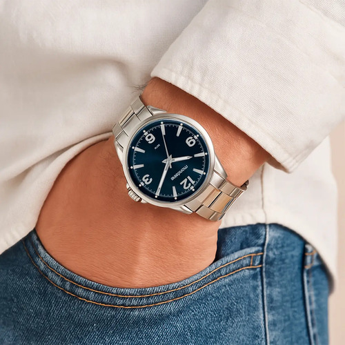 Relógio Mondaine Masculino Analógico Azul
