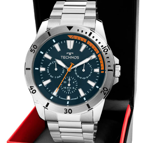 Relogio technos masculino militar 6p29amm1a