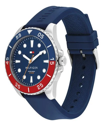 Relógio Tommy Hilfiger Masculino Borracha Azul 1792200