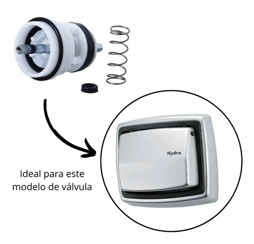 Reparo Válvula Hydra 2550 Max Original Dn32/dn40