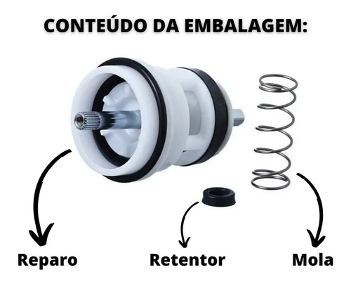 Reparo Válvula Hydra 2550 Max Original Dn32/dn40