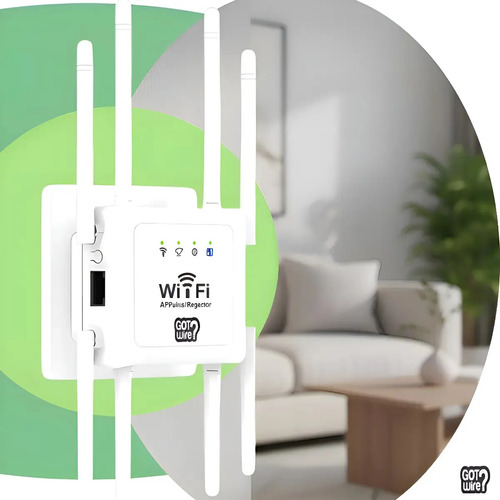 Repetidor sinal wi fi 8 antenas longo alcance gotwire amplif