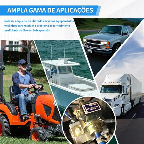 Reposição Bomba Combustível Para Carro Carburado 12v Cobre
