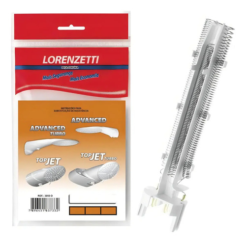 Resistencia lorenzetti advancedtop jet 220v7500w