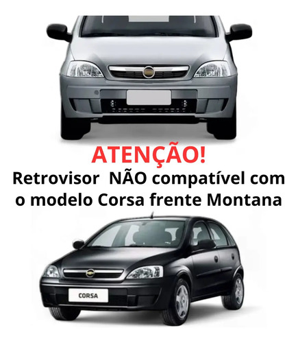 Retrovisor Corsa Classic Wind 94 95 96 97 98 99 2000 A 2014