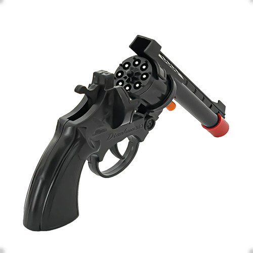 Revolver Gira Tambor Arma De Brinquedo Espoleta + Cartela 72