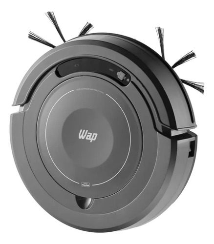 Robo aspirador de po wap robot w100c 3 em 1 varre aspira e
