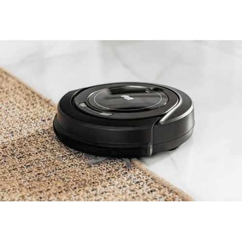 Robô aspirador Robot W90 varre aspira e passa pano 30w Wap cor preto