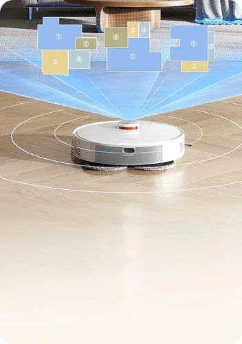 Robô Aspirador Xiaomi S40 Pro Alexa E Google Branco BIVOLT