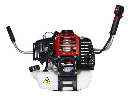Roçadeira Lateral A Gasolina 2 Hp 52cc 2t Guidão Bicicleta - Toyama