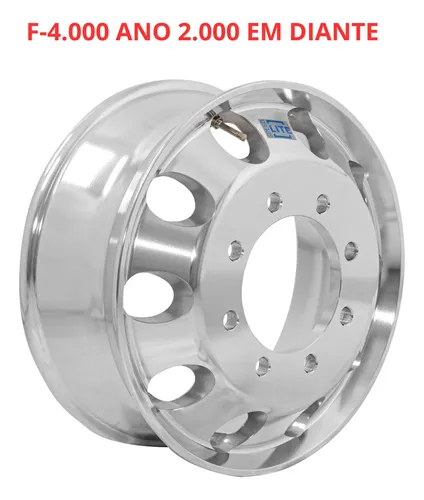 Roda Aluminio F-4000 - 6,00 X 17.5 Italspeed Lt8 Ano 2.000+