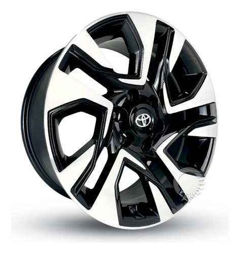 Roda toyota sw4 diamond aro 22 6x139 s39 valor unitario