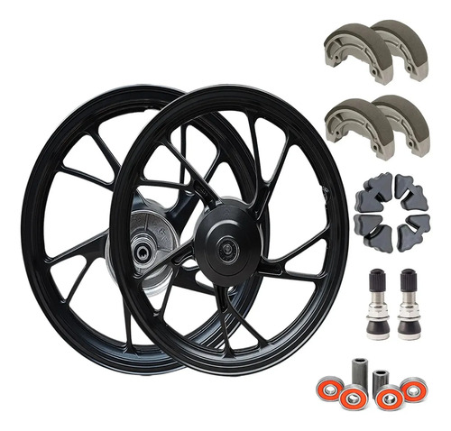Rodao rodas pe galinha cg fan start titan 150 160 f tambor