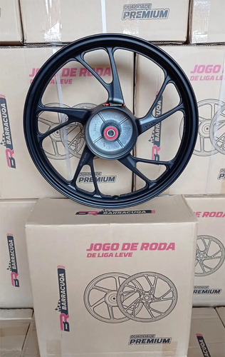 Rodao Rodas Pé Galinha Cg Fan Start Titan 150 160 F Tambor