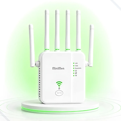 Roteador sinal wifi 24 wireless repetidor 6 antenas potente