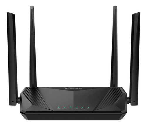 Roteador wifi 6 dual band mesh gigabit 4 antenas intelbras w