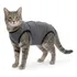 Roupa cirurgica para gato pos operatorio castracao 1 ao 3