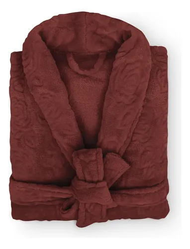 Roupao feminino flannel lady appel plush inverno superluxo