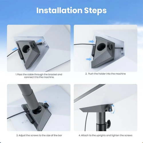 S Adaptador Starlink Mini Pipe Mount Outdoor Rv Roof Ip68
