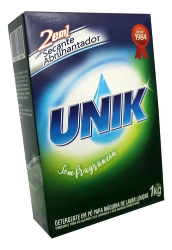 Sabão Detergente 2 Em 1 Máquina De Lavar Louça 1kg