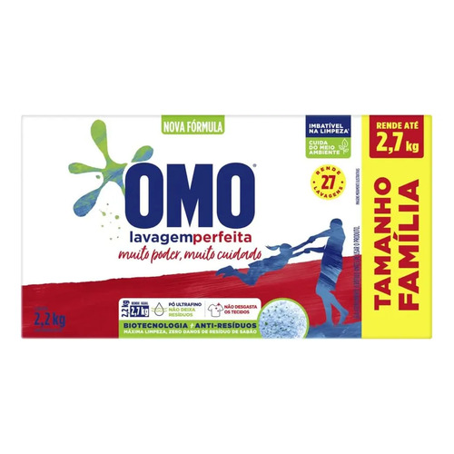 Sabao em po omo lavagem perfeita 22kg 1
