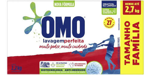Sabão Em Pó Omo Lavagem Perfeita 2.2kg