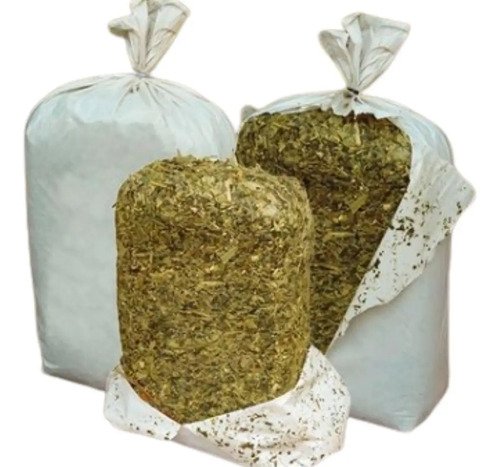 Sacos Para Silagem Silo 500 Und + 500 Abraçadeiras Fortes