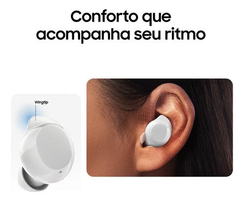 Samsung Galaxy Buds Core, Fone De Ouvido, Sem Fio, Cancelamento De Ruído, Interprete Inteligente Branco