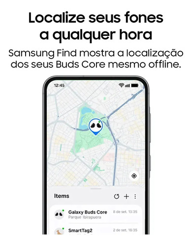 Samsung Galaxy Buds Core preto