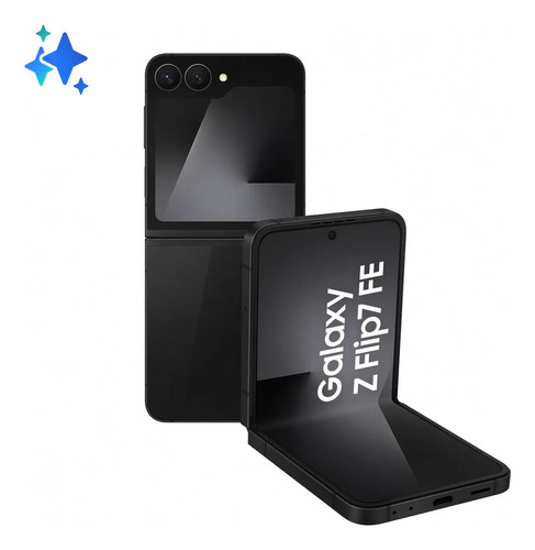 Samsung galaxy z flip7 fe 128gb 8gb ram tela 67 ai preto
