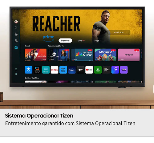 Samsung Smart Tv 43 Qled Full Hd Q5f 2025, Xbox Cloud Gaming, Canais Gratuitos, Hdr, Som Em Movimento Virtual