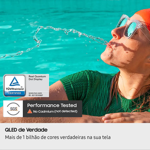 Samsung Smart Tv 43 Qled Full Hd Q5f 2025, Xbox Cloud Gaming, Canais Gratuitos, Hdr, Som Em Movimento Virtual