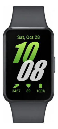 Samsung smartwatch galaxy fit 3 sport black amoled com tela