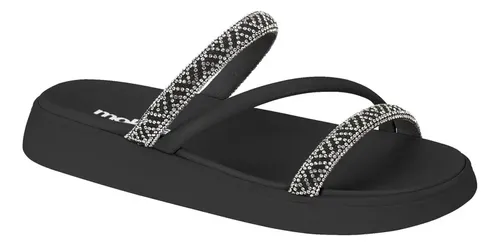 Sandalia feminina brilho strass tendencia moda original