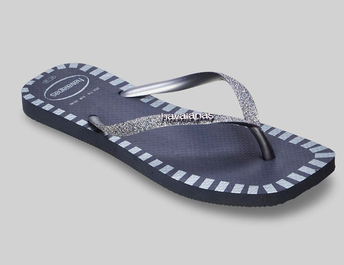 Sandália Slim Square Glitter Contour Havaianas