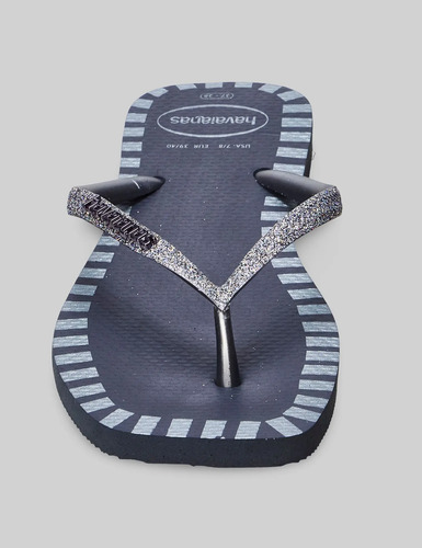 Sandália Slim Square Glitter Contour Havaianas
