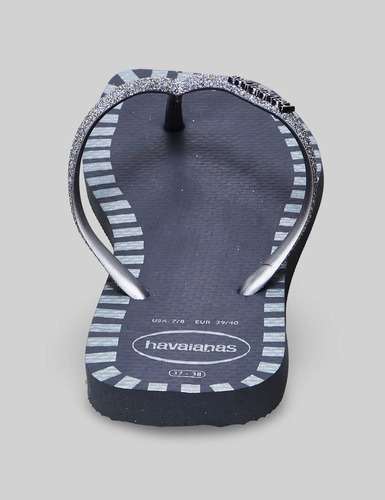 Sandália Slim Square Glitter Contour Havaianas