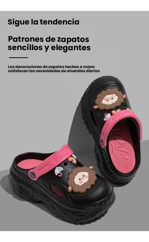 Sandálias E Chinelos Baotou Fofos De Desenho Animado,
