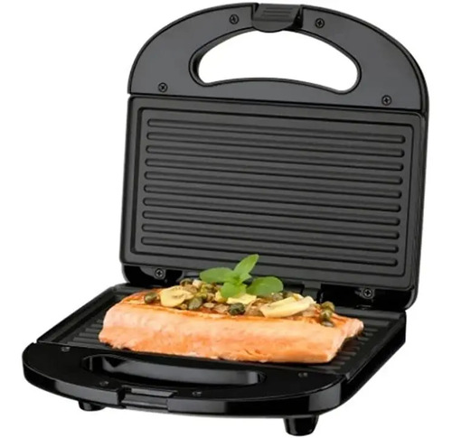 Sanduicheira Elétrica San260 Toast & Grill 750w Preta Cadence Preto