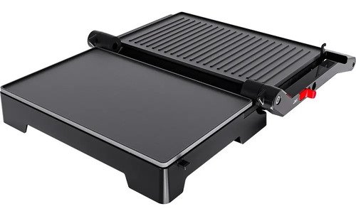 Sanduicheira Mini Grill Oster Inox 2 Em 1 Ogrl230 1000w