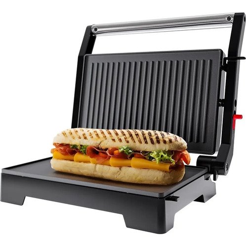 Sanduicheira Mini Grill Oster Inox 2 Em 1 Ogrl230 1000w