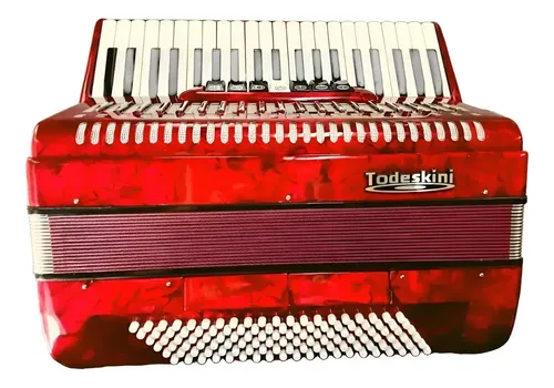 Sanfonagaitaacordeon todeskini 120 baixos 7 registros