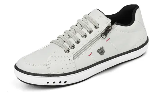 Sapatenis leve de ziper super conforto