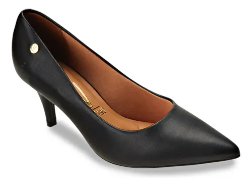 Sapato Scarpin Feminino Clássico Salto Médio Vizzano