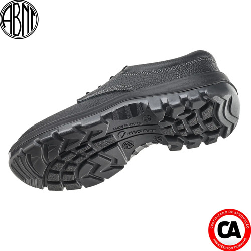 Sapato Segurança Epi Cadarço Marluvas Vulcaflex 10vs48 Pvc